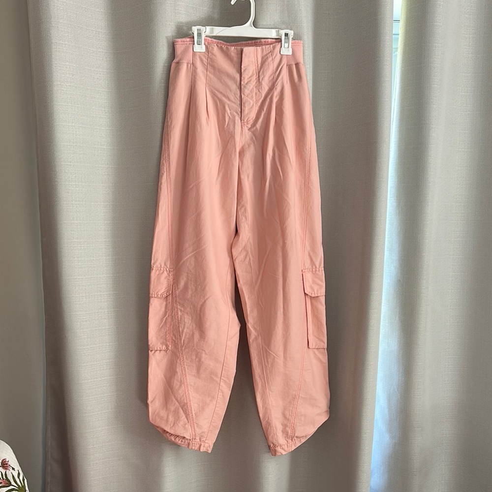 Pink Cargo Pants